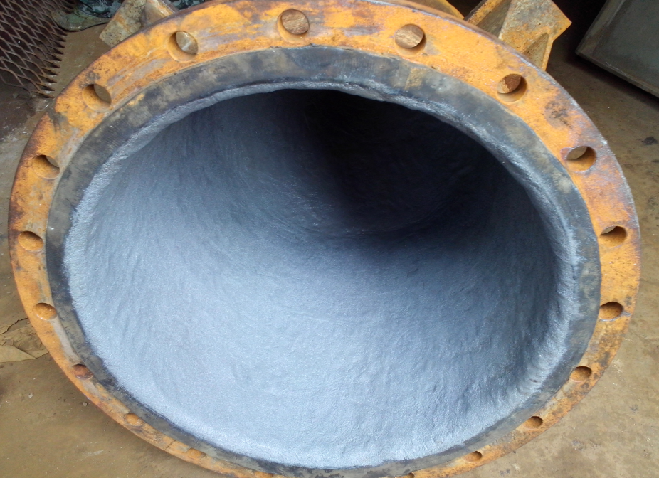 关于钢厂烧结机烟道防磨施工方案