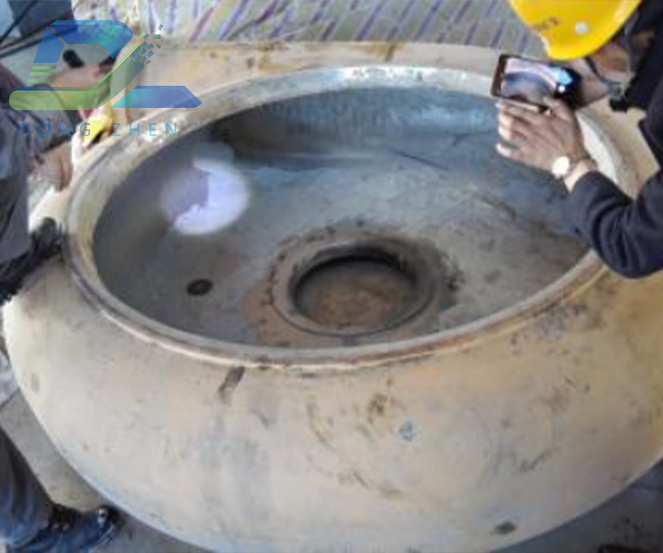 耐磨陶瓷涂层修复浆液泵蜗壳的防磨方案