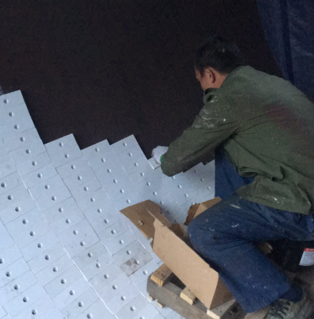 焊接耐磨陶瓷在管道中的应用与研究