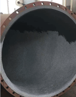 小颗粒碳化硅陶瓷涂层在管道磨损修复作用