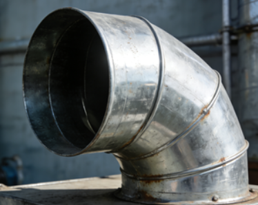 耐磨防腐材料在烟道弯头中的修复机制与效果分析