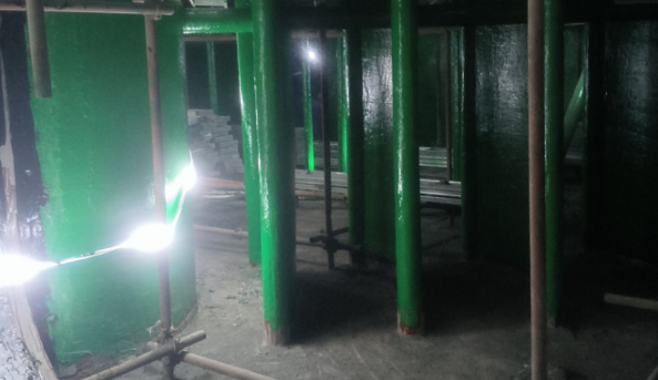 玻璃鳞片改性涂层在工业烟道中的长效防护作用及性能优化