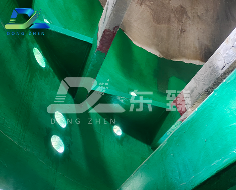 耐磨防腐工程在脱硫塔中的应用工程验证